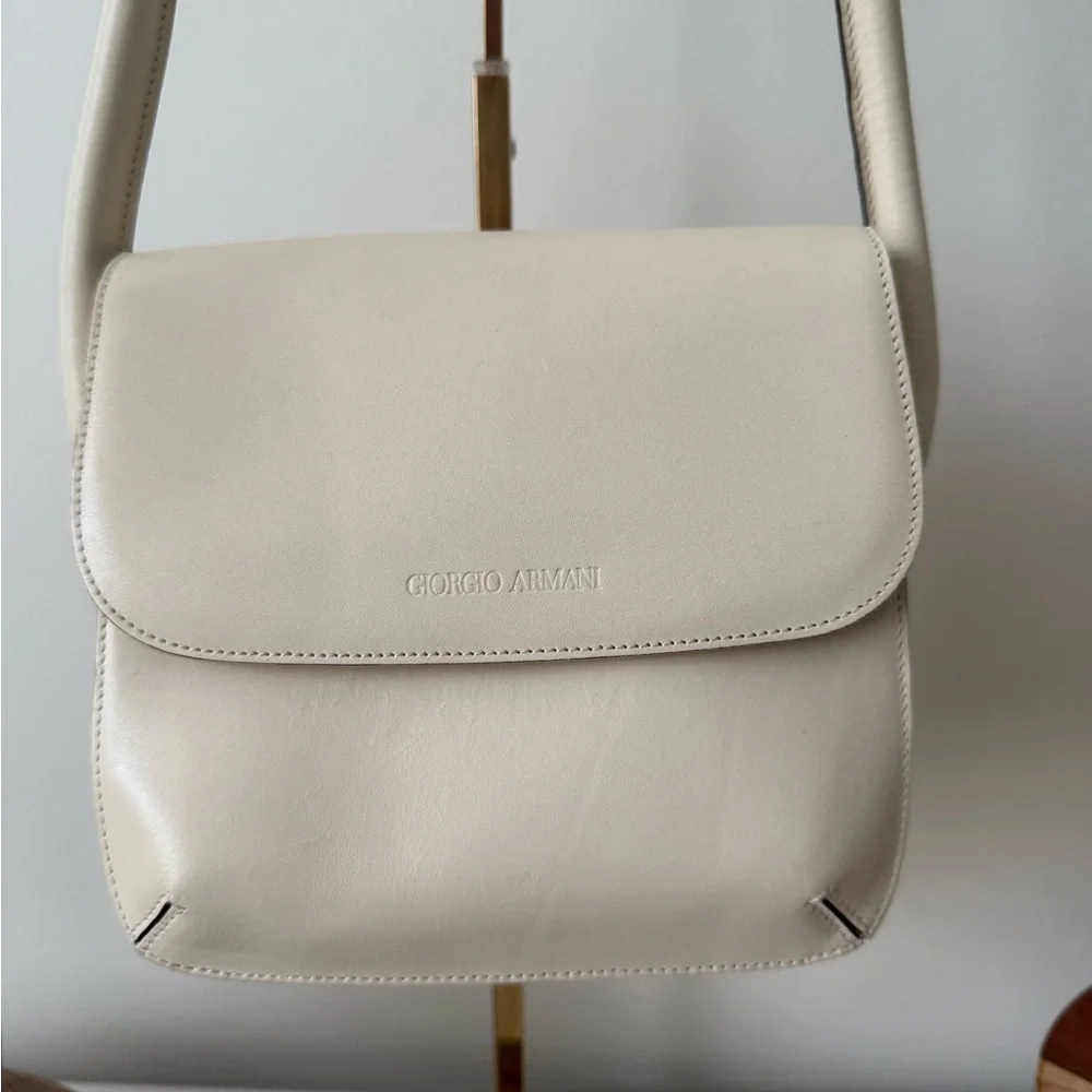 Vintage Giorgio Armani La Prima Shoulder Bag - Picture 3 of 11